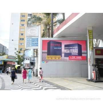 High Definition P10 Outdoor Full Color Led Display Screen , 10000 Dots/sqm 1r1g1b